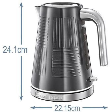 Russell Hobbs 25240-70 Geo Steel 1,7 литров електрически чайник 2400 W