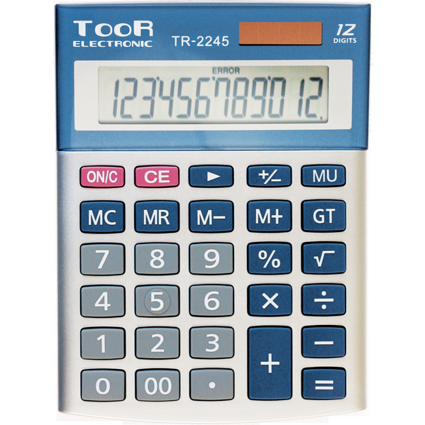 Toor TR-2245 Asztali Számológép - 12 Digit (WIKR-084210)