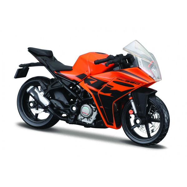 Maisto KTM RC390 Fém motor modell állvánnyal 1:18