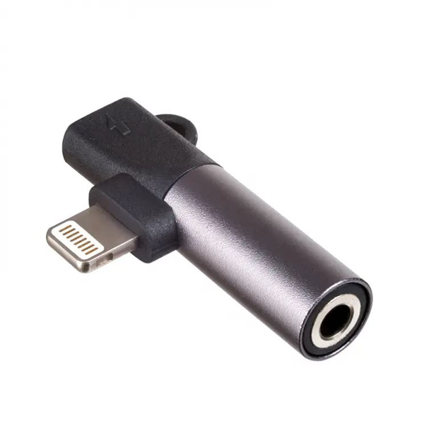 Akyga AK-AD-63 Lightning/Lightning/Jack 3.5mm adapter