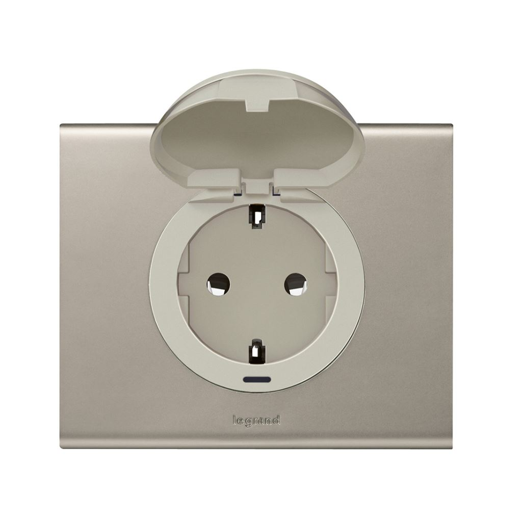 Legrand Céliane csavaros 2P+F földelt csatlakozóaljzat (067161) (l067161)