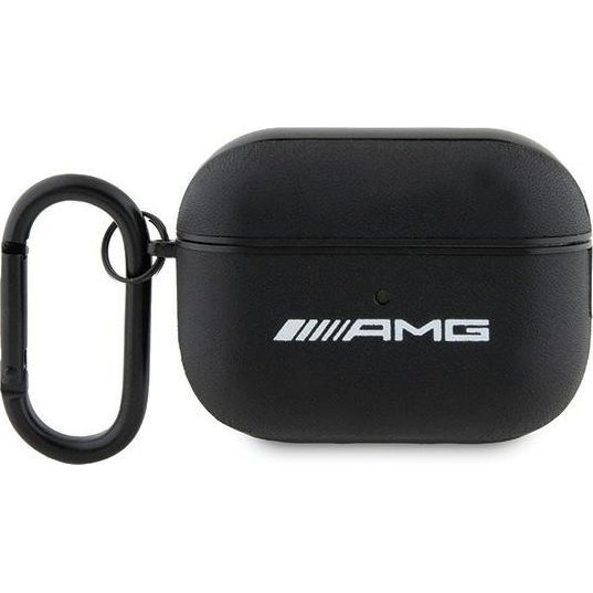 AMG AMAP2SLWK AirPods Pro 2 tok fekete bőr fehér logó
