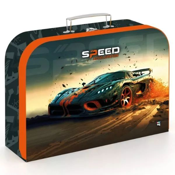 Oxybag Autó mintás tárolóbőrönd (01524)