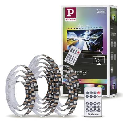 Paulmann TV Strips 75 Zoll (78882) LED csík alap készlet USB csatlakozóval 5 V 3.1 m RGB 1 készlet (78882)