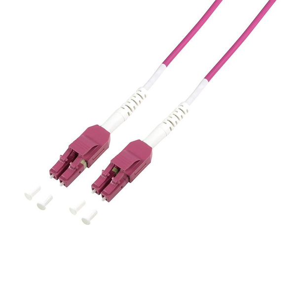 LogiLink FP4UB02 cavo InfiniBand e in fibra ottica 2 m LC Viola