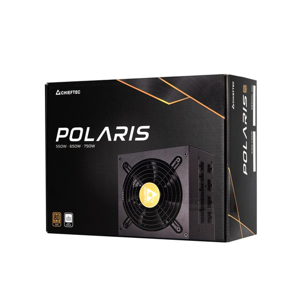 Chieftec Polaris alimentatore per computer 650 W 20+4 pin ATX PS/2 Nero
