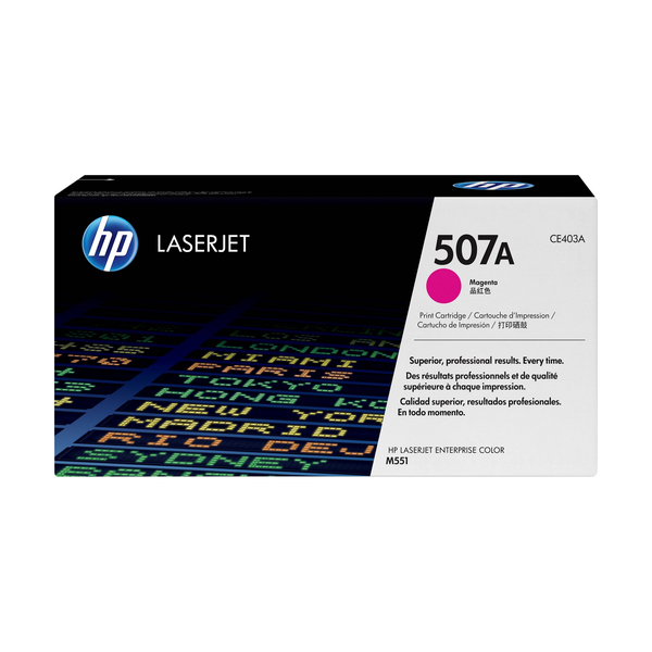 HP 507A Magenta Original LaserJet Toner Cartridge Tonerkartusche 1 Stück(e)