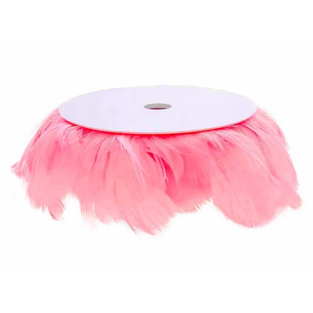 LAALU Peří na drátku tmavě růžové 6 m (LAU-2879)