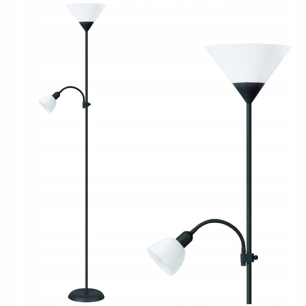 Platinet PFLF066B Állólámpa - Fekete (PFLF066B)