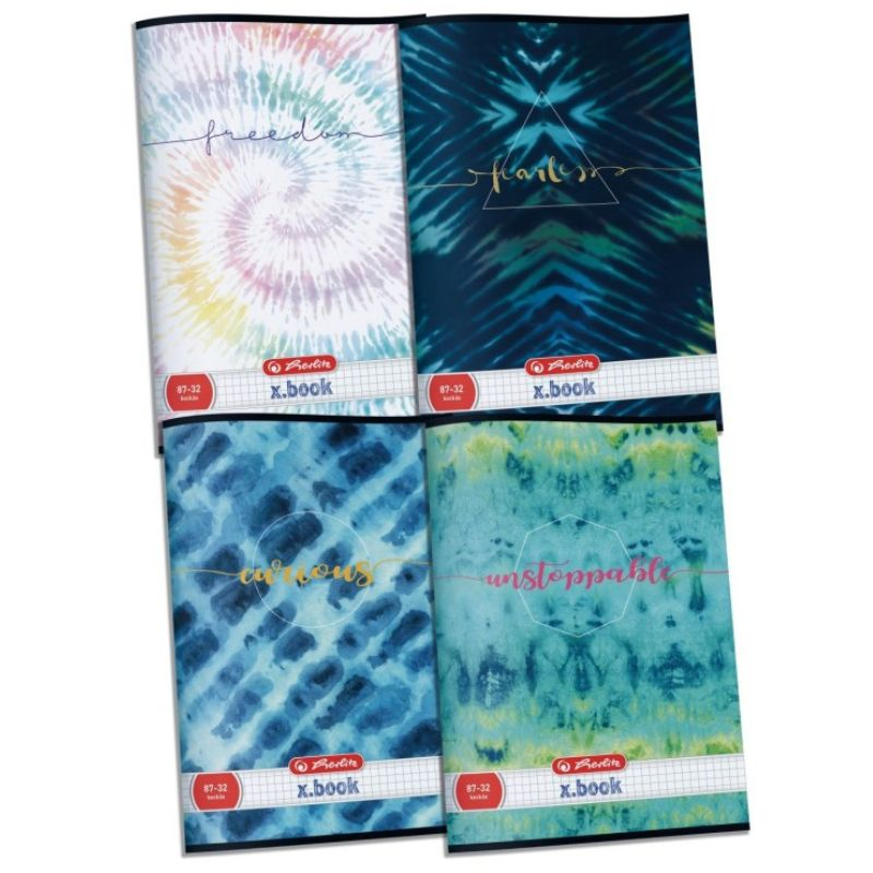 Herlitz Batik 32 lapos A4 négyzetrácsos füzet - Többfajta (09092776)