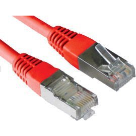 LOGON SSTP Cat5e kabel sieciowy Czerwony 0,3 m