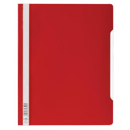 Durable Gyorsfűző, PP, A4+, , piros (DB257003) (DB257003)