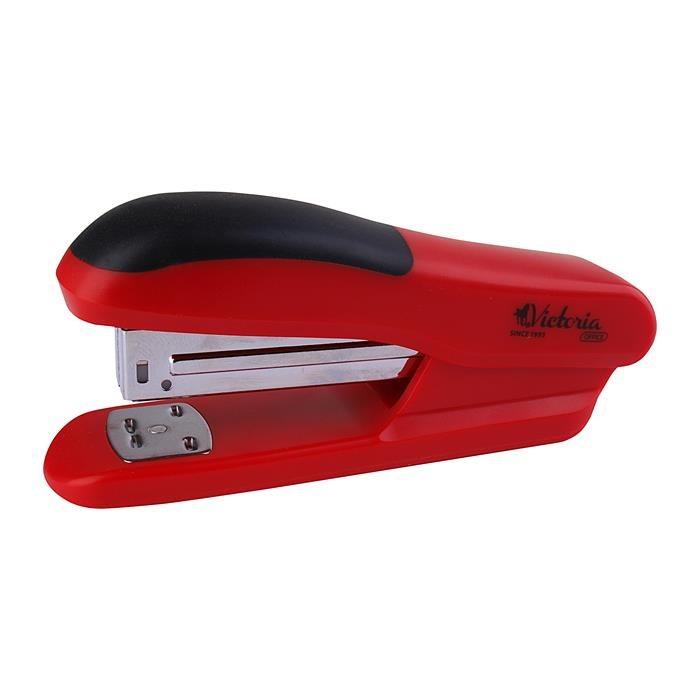 Victorica Office Half-Strip 20 lap kapacitású tűzőgép - Piros (IKVT07)