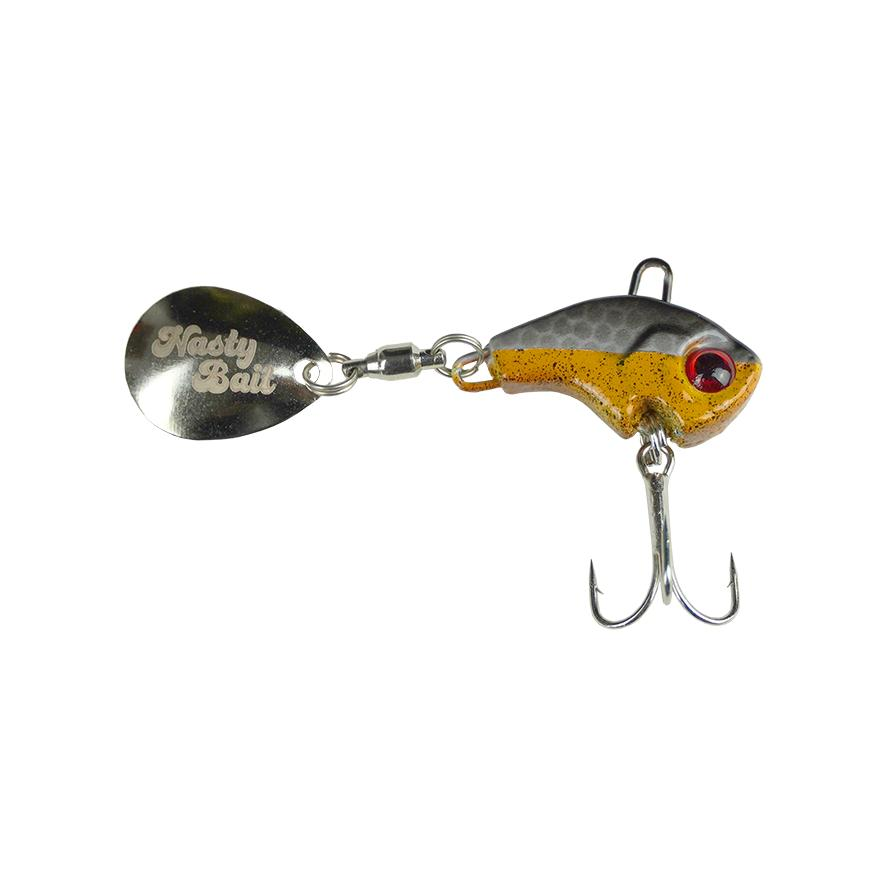 NASTY BAIT Lurchi sinkink Jig Spinner 5.5cm 9g Ash/Deepfried (231661) (231661)