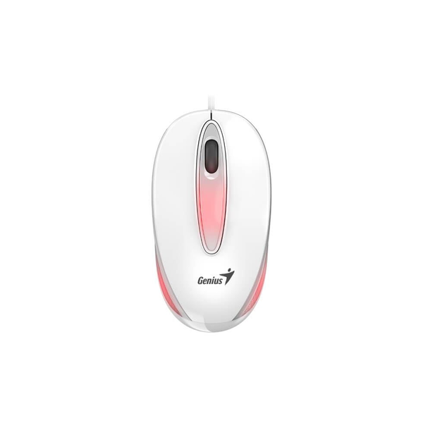 Genius Myš DX-Mini, 1000DPI, optická, 3kl., drôtová USB, biela, klasika