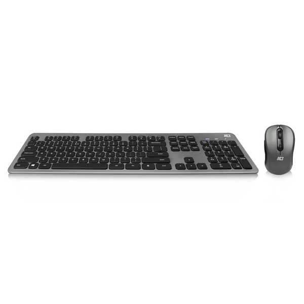 ACT AC5710 tastatur Mus inkluderet Universel RF trådløst QWERTY US International Sort