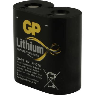 GP Batteries DL223A Fotóelem CR-P 2 Lítium 6 V 1 db (070CRP2D1)