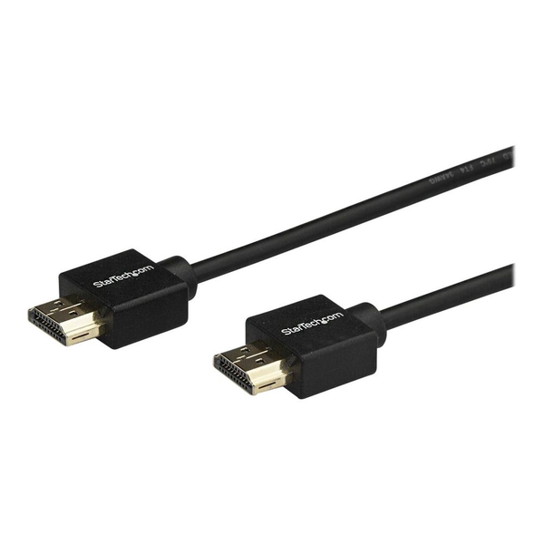 StarTech.com HDMM2MLP HDMI-kabel 2 m HDMI Type A (Standard) Sort