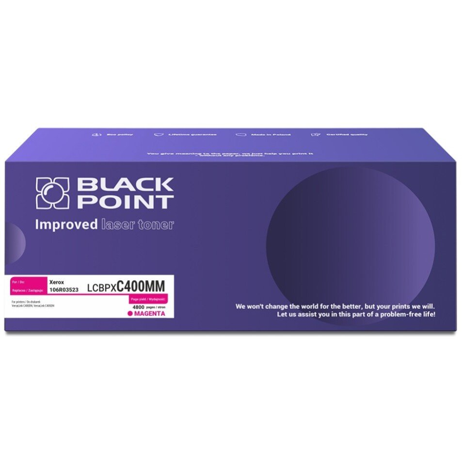 Съвместима тонер касета Black Point BLXC400MMBW за Xerox 106R03523