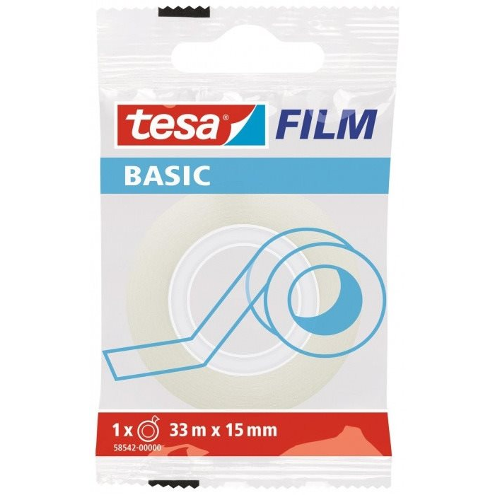 Tesa BASIC 15 mm x 33 m, átlátszó (58542-00000-00)