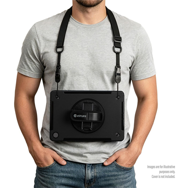 eSTUFF Shoulder Strap for OHIO and DALLAS Defender Case Nero