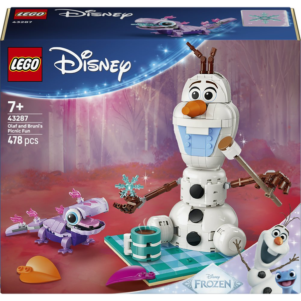 LEGO DISNEY FROZEN OLAF AND BRUNI PICNIC FUN 43287