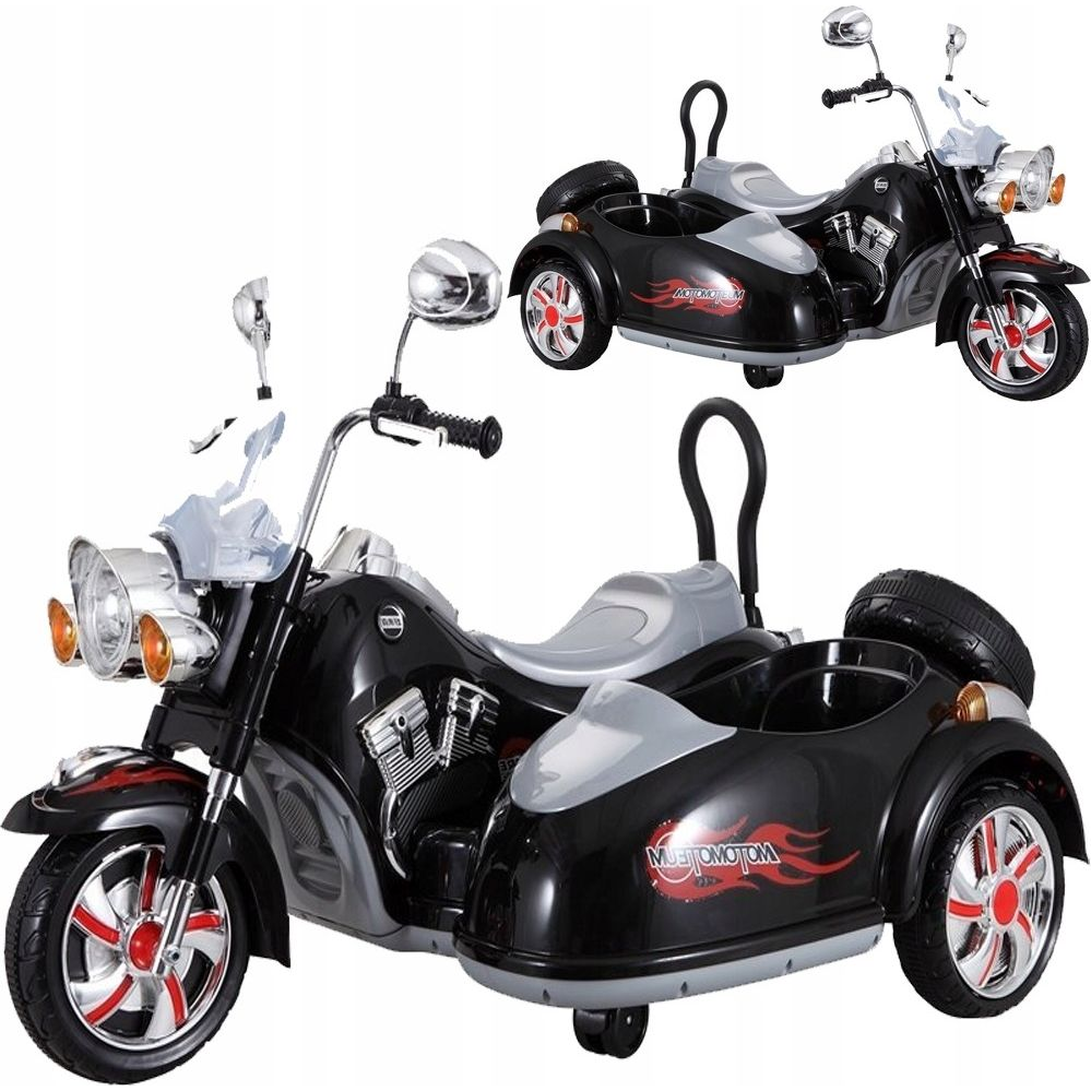 SX138 Oldalkocsis Kismotor - Fekete (6447)