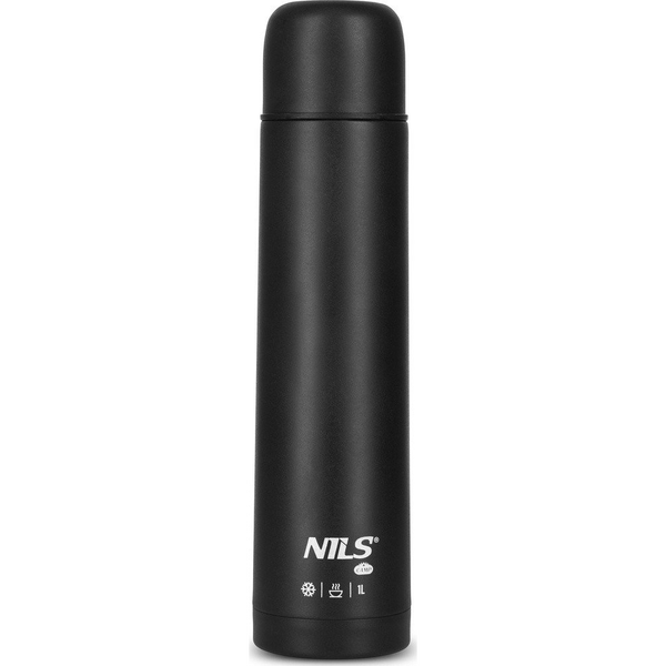 NC3804 TERMOS TURYSTYCZNY 1000 ML CZARNY NILS CAMP