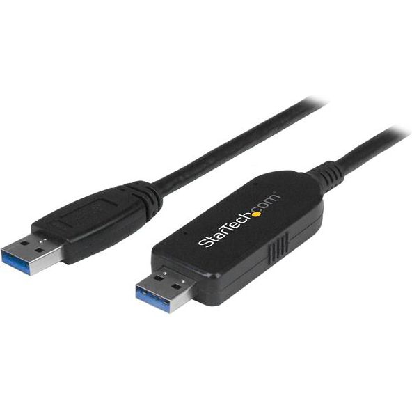 StarTech.com USB3LINK USB-kabel USB 3.2 Gen 1 (3.1 Gen 1) USB A 5 Gbit/s Zwart