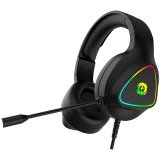 CANYON Shadder GH-6 геймърски слушалки с RGB осветление, черни