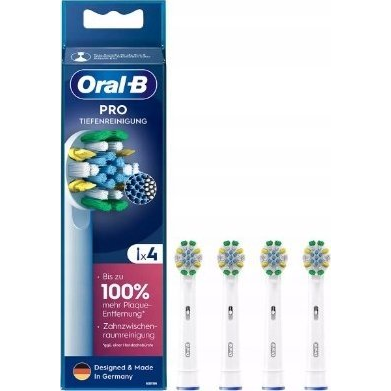 Oral-B Deep Cleaning 4 stk Hvid