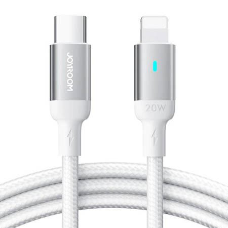 Joyroom S-CL020A10 USB-C - Lightning kábel 20W 1.2m fehér