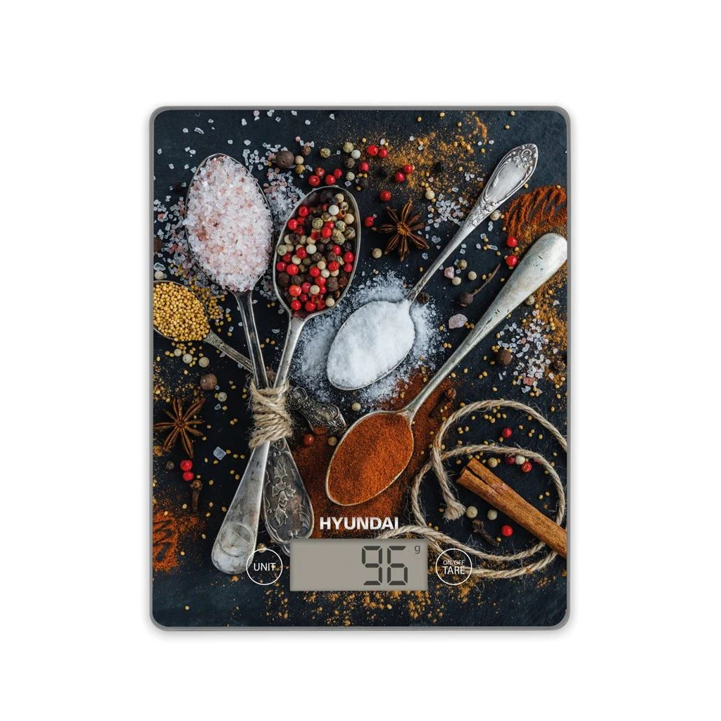 Hyundai KVE893D digitális konyhai mérleg 