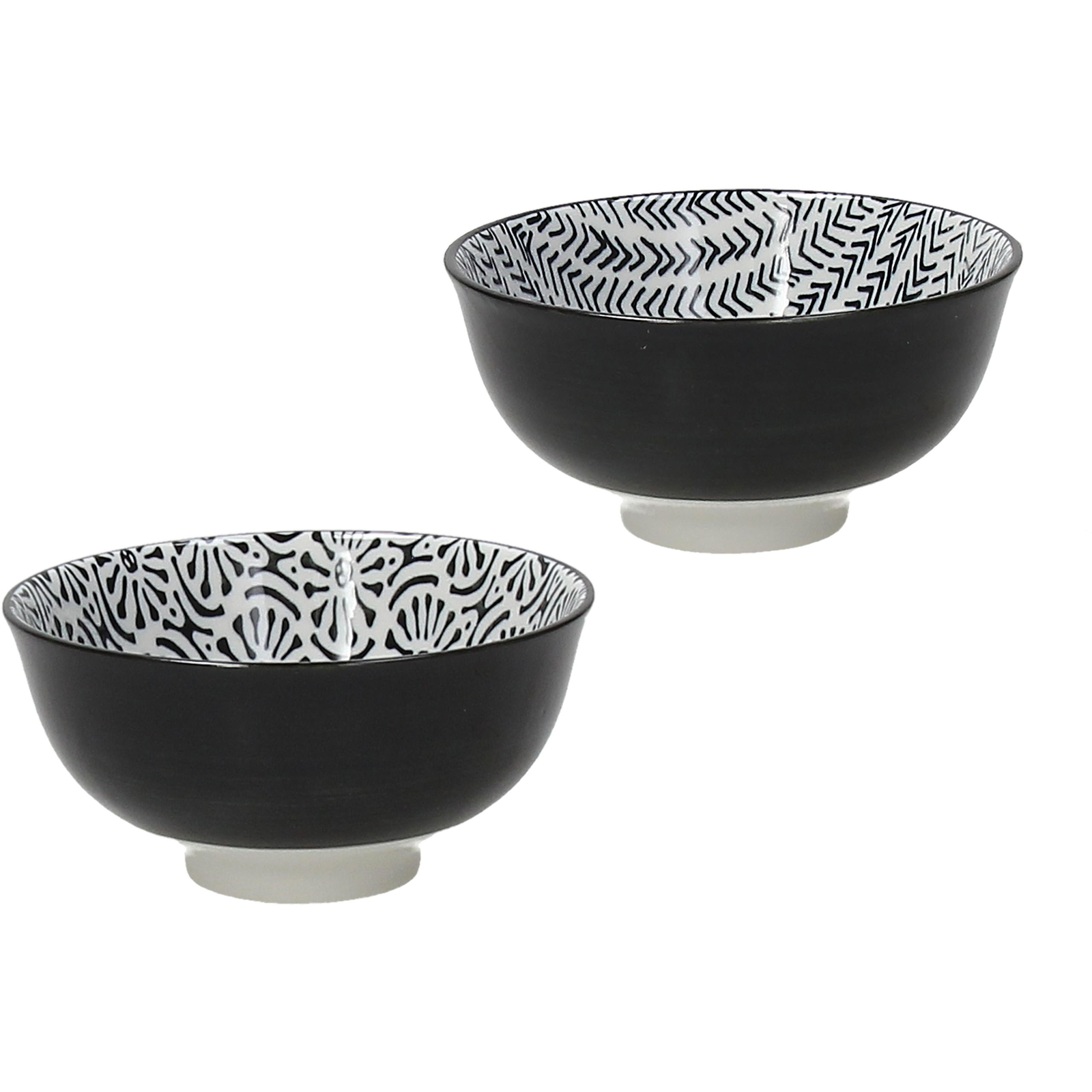 Tognana Portata Chakra Tálkészlet, 6 db, 15 cm, fekete (P4004155865)