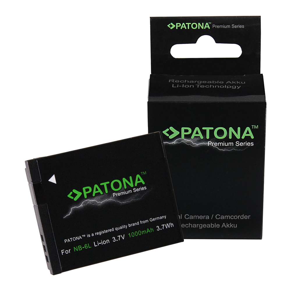 Patona PT1209 Prémium NB-6L akkumulátor Canon fényképezőgépekhez 1000mAh (PT1209)