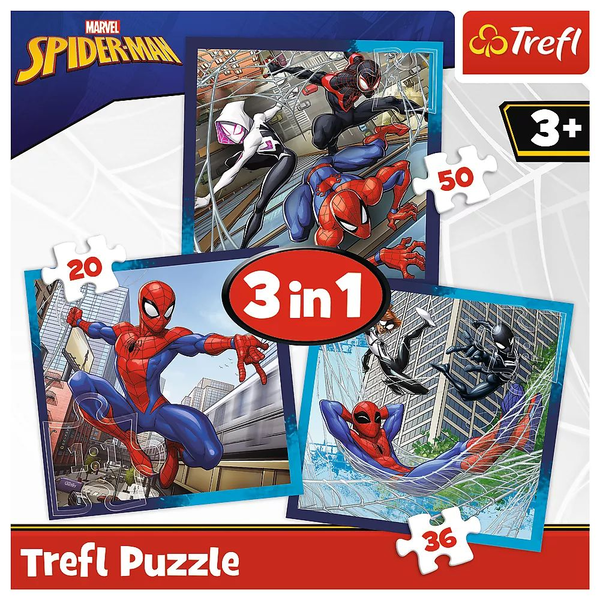 Trefl 34874 puzzle 50 pz Cartoni