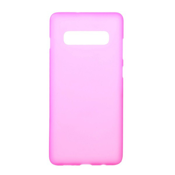 Szilikon telefonvédő (matt) RÓZSASZÍN [Samsung Galaxy S10 (SM-G973)] (5996457851379)