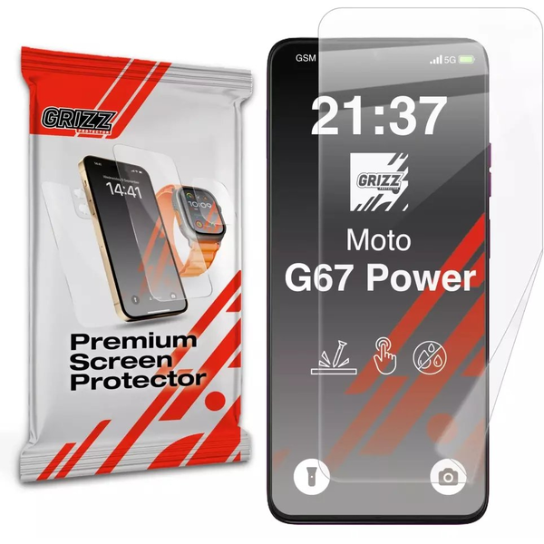 Folia ceramiczna GrizzGlass CeramicFilm do Motorola Moto G67 Power 5G