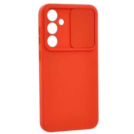 Gigapack Samsung Galaxy S24 Plus 5G (SM-S926) kameravédős szilikon tok matt piros (GP-153839) (GP-153839)