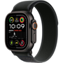 Apple Watch Ultra2 v2 Cellular, 49 mm, черен титаниев корпус, черна следа, M/L