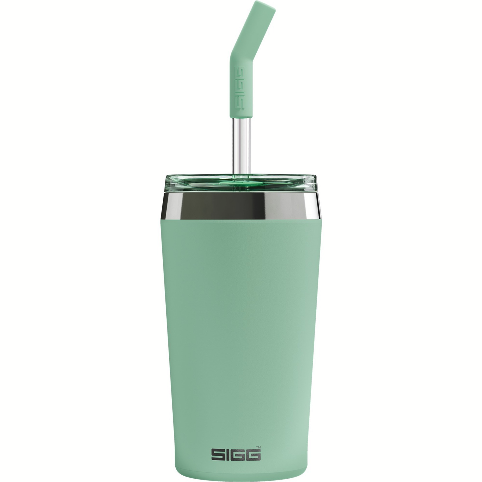 SIGG Helia Milky Green 450ml Szívószálas Thermo Pohár - Zöld (6015,10)