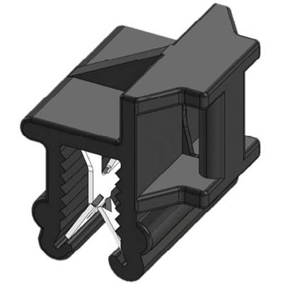 WKK 50099 Kábelkötöző 200 mm 4.80 mm Fekete Szerelés melletti kábelkötegelés, Hőstabilizált, Időjárásálló 1 db (50099)