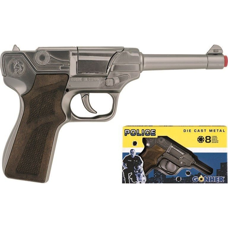 Rendőrségi Pisztoly Gonher 124/0 Fém (GXP-698010)