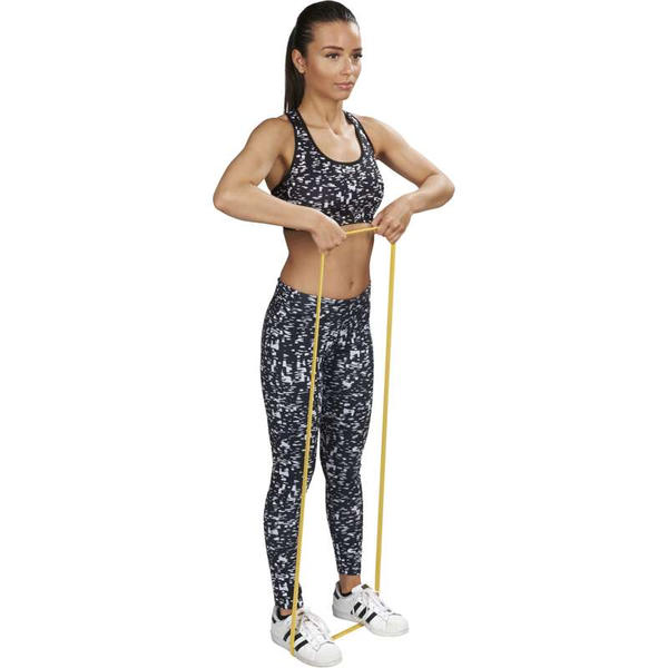 TRENDY SPORT Gumiszalag Power Band gyenge sárga