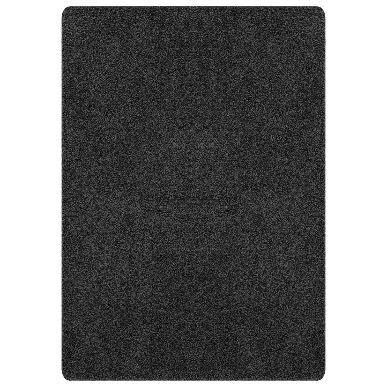 Plüss Szőnyeg Latexbetéttel Sötétszürke 240x340 cm (4019772)