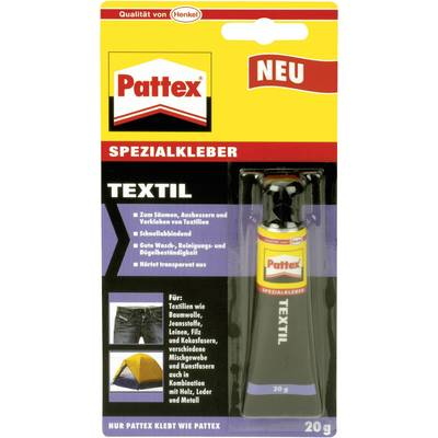 Pattex Spezialkleber Textil, für gewebte Stoffe, Tube, 20g