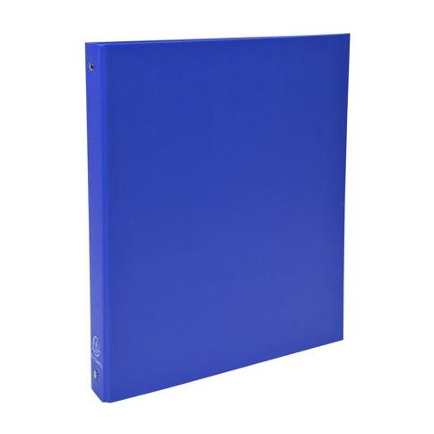 Exacompta PP borítású 4 gyűrűs gyűrűskönyv, 40mm gerincvastagság, A4 kék (51372E) (51372E)