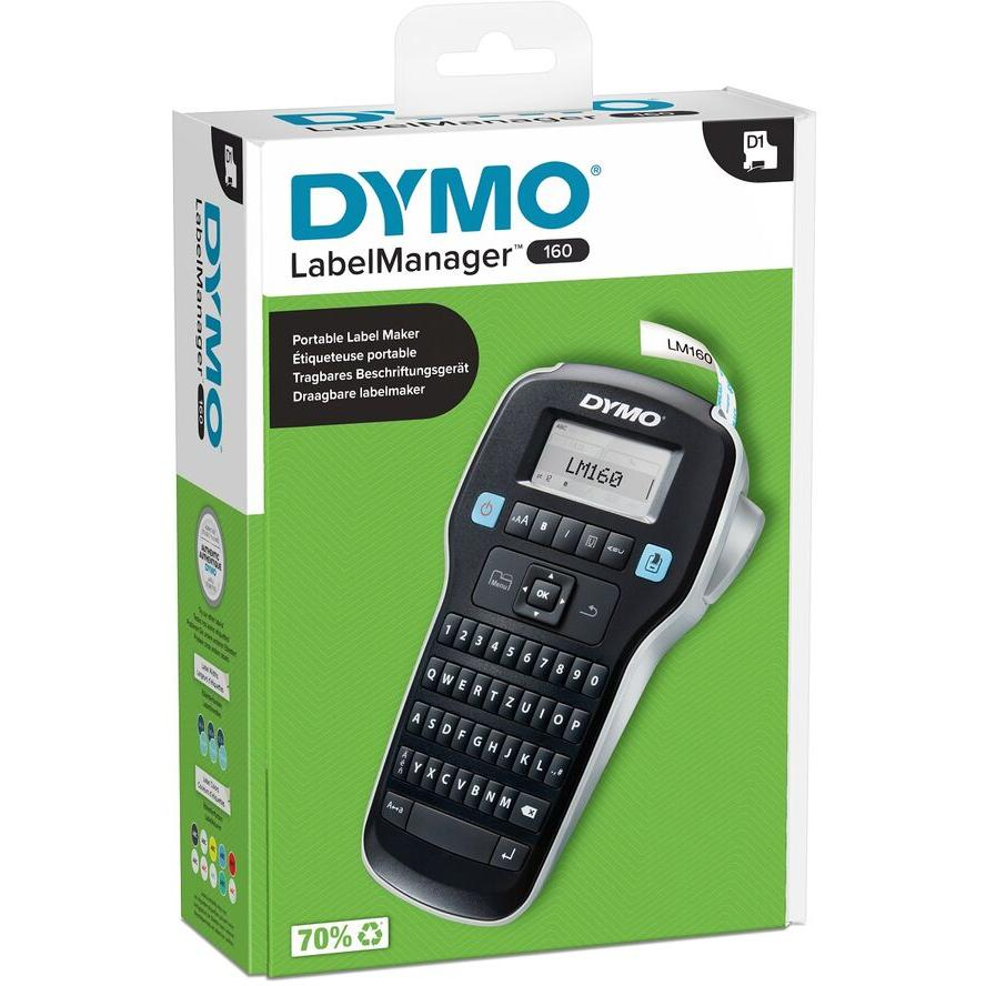 DYMO LabelManager 160 6/9/12 mm D1-Szalag Qwertz (2174611)