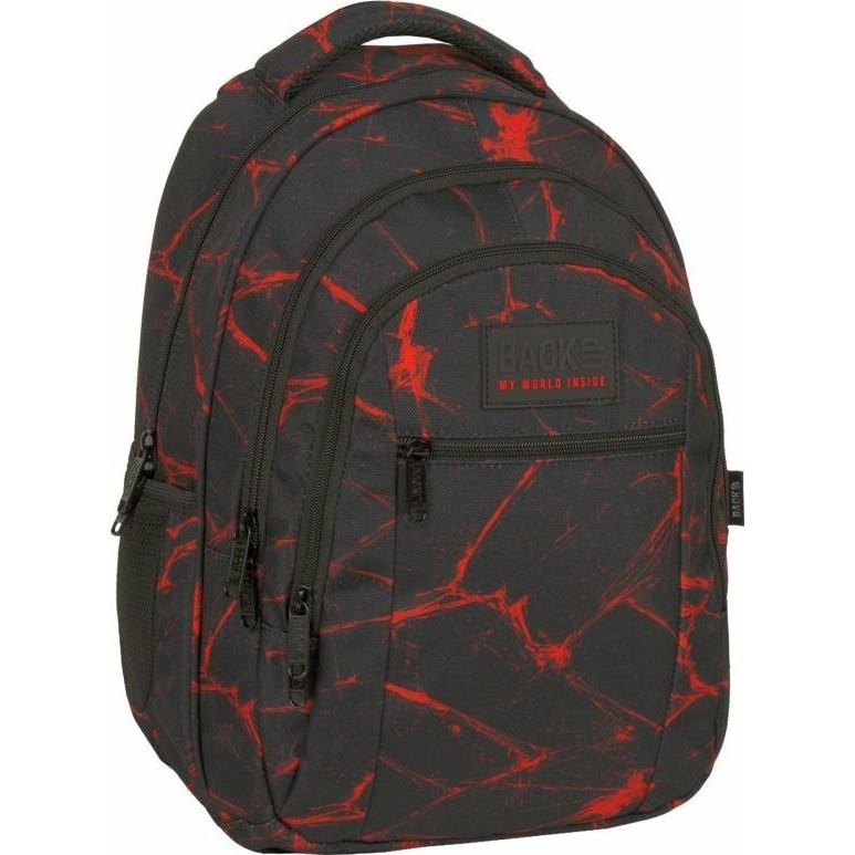 BackUP 6 Venom iskolatáska - Fekete (PLB6O40)