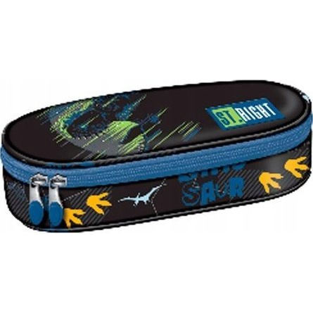 Majewski St. Right Dínós Ovális Tolltartó - T-Rex Dinosaur (667640 FO)